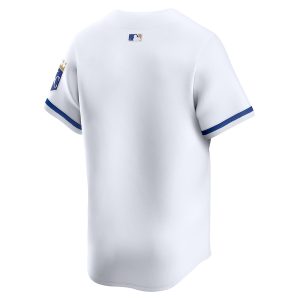 Men’s Kansas City Royals Nike White Home Limited Jersey