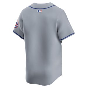 Men’s New York Mets Nike Gray Away Limited Jersey