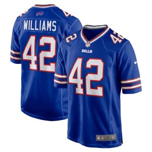 Men’s Buffalo Bills Dorian Williams Nike Royal Home Game Jersey