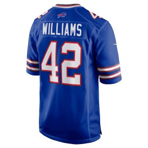 Men’s Buffalo Bills Dorian Williams Nike Royal Home Game Jersey