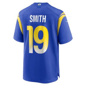 Men’s Los Angeles Rams Xavier Smith Nike Royal Home Game Jersey
