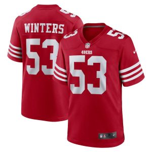 Men’s San Francisco 49ers Dee Winters Nike Scarlet Team Game Jersey