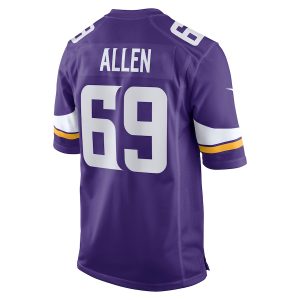 Men’s Minnesota Vikings Jared Allen Nike Purple Retired Player Game Jersey