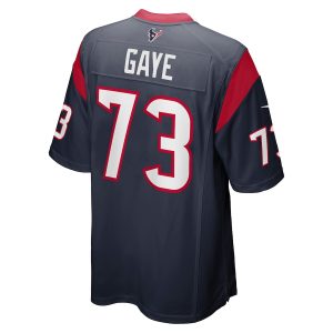 Men’s Houston Texans Ali Gaye Nike Navy Team Game Jersey