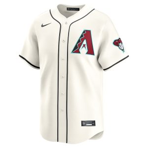 Men’s Arizona Diamondbacks Ketel Marte Nike White Home Limited Player Jersey