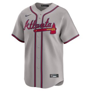 Men’s Atlanta Braves Matt Olson Nike Gray Away Limited Player Jersey