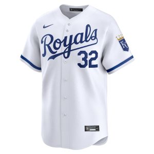 Men’s Kansas City Royals Nick Pratto Nike White Home Limited Player Jersey