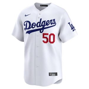 Men’s Los Angeles Dodgers Mookie Betts Nike White Home Limited Player Jersey