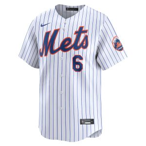 Men’s New York Mets Starling Marte Nike White Home Limited Player Jersey