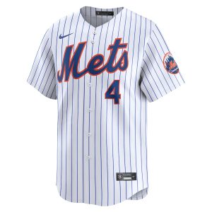 Men’s New York Mets Francisco Alvarez Nike White Home Limited Player Jersey