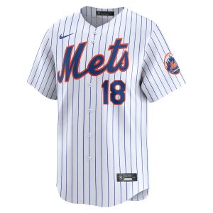 Men’s New York Mets Darryl Strawberry Nike White Home Limited Player Jersey