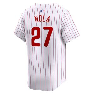 Men’s Philadelphia Phillies Aaron Nola Nike White Home Limited Player Jersey