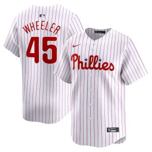 Men’s Philadelphia Phillies Zack Wheeler Nike White Home Limited Player Jersey