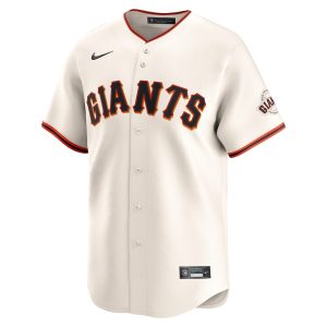 Men’s San Francisco Giants Mike Yastrzemski Nike Cream Home Limited Player Jersey