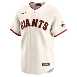 Men’s San Francisco Giants Logan Webb Nike Cream Home Limited Player Jersey