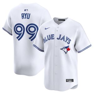 Men’s Toronto Blue Jays Hyun Jin Ryu Nike White Home Limited Player Jersey