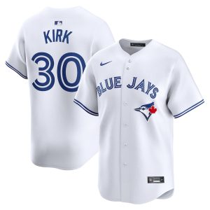 Men’s Toronto Blue Jays Alejandro Kirk Nike White Home Limited Player Jersey