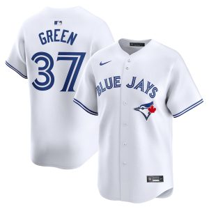 Men’s Toronto Blue Jays Chad Green Nike White Home Limited Player Jersey