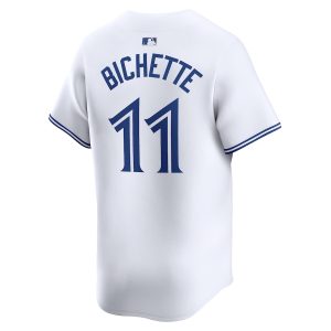 Men’s Toronto Blue Jays Bo Bichette Nike White Home Limited Player Jersey