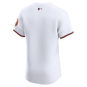 Men’s Baltimore Orioles Nike White Home Elite Jersey