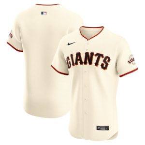 Men’s San Francisco Giants Nike Cream Elite Jersey