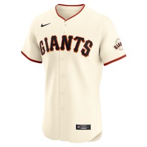 Men’s San Francisco Giants Nike Cream Elite Jersey