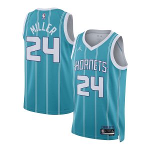 Unisex Charlotte Hornets Brandon Miller Nike Teal NBA Draft Swingman Jersey – Icon Edition