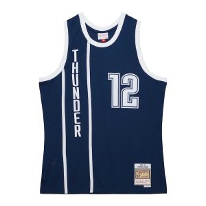 Men’s Oklahoma City Thunder Steven Adams Mitchell & Ness Navy 2015/16 Hardwood Classics Alternate Swingman Jersey