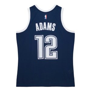 Men’s Oklahoma City Thunder Steven Adams Mitchell & Ness Navy 2015/16 Hardwood Classics Alternate Swingman Jersey