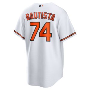 Men’s Baltimore Orioles Felix Bautista Nike White Replica Player Jersey