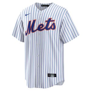 Men’s New York Mets Brett Baty Nike White Replica Player Jersey