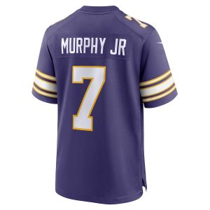 Men’s Minnesota Vikings Byron Murphy Jr. Nike Purple Classic Player Game Jersey