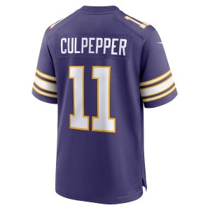 Men’s Minnesota Vikings Daunte Culpepper Nike Purple Classic Retired Player Game Jersey