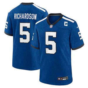 Men’s Indianapolis Colts Anthony Richardson Nike Royal Indiana Nights Alternate Game Jersey