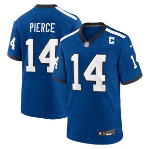Men’s Indianapolis Colts Alec Pierce Nike Royal Indiana Nights Alternate Game Jersey