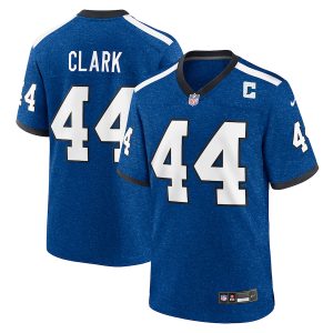 Men’s Indianapolis Colts Dallas Clark Nike Royal Indiana Nights Alternate Game Jersey