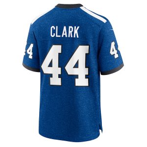 Men’s Indianapolis Colts Dallas Clark Nike Royal Indiana Nights Alternate Game Jersey