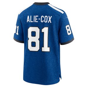 Men’s Indianapolis Colts Mo Alie Cox Nike Royal Indiana Nights Alternate Game Jersey
