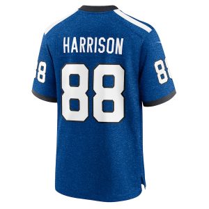 Men’s Indianapolis Colts Marvin Harrison Nike Royal Indiana Nights Alternate Game Jersey