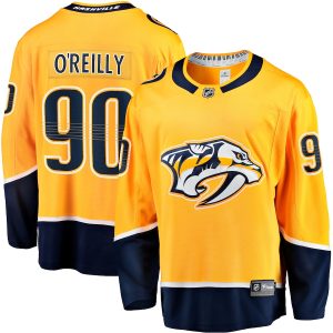 Men’s Nashville Predators Ryan O’Reilly Fanatics Branded Gold Home Premier Breakaway Player Jersey