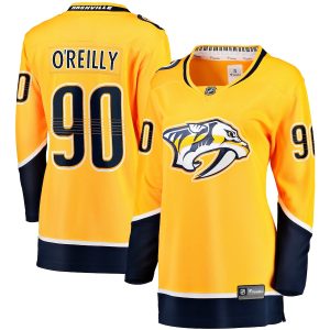 Women’s Nashville Predators Ryan O’Reilly Fanatics Branded Gold Home Premier Breakaway Player Jersey