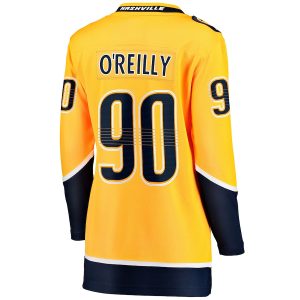 Women’s Nashville Predators Ryan O’Reilly Fanatics Branded Gold Home Premier Breakaway Player Jersey