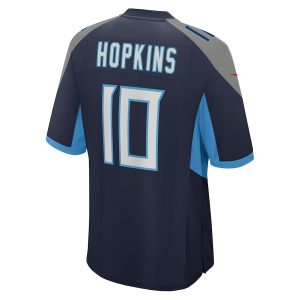Men’s Tennessee Titans DeAndre Hopkins Nike Navy Game Jersey