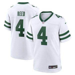 Men’s New York Jets D.J. Reed Nike White Legacy Player Game Jersey