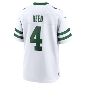 Men’s New York Jets D.J. Reed Nike White Legacy Player Game Jersey