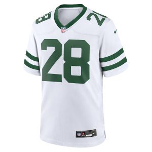 Men’s New York Jets Curtis Martin Nike White Legacy Retired Player Game Jersey