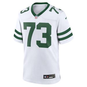 Men’s New York Jets Joe Klecko Nike White Legacy Retired Player Game Jersey