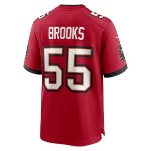 Men’s Tampa Bay Buccaneers Derrick Brooks Nike Red Retired Player Game Jersey