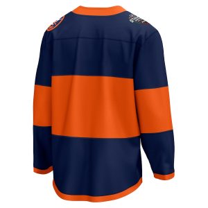 Men’s New York Islanders Fanatics Branded Navy 2024 NHL Stadium Series Breakaway Jersey