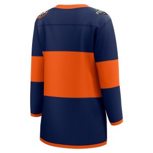 Women’s New York Islanders Fanatics Branded Navy 2024 NHL Stadium Series Breakaway Jersey